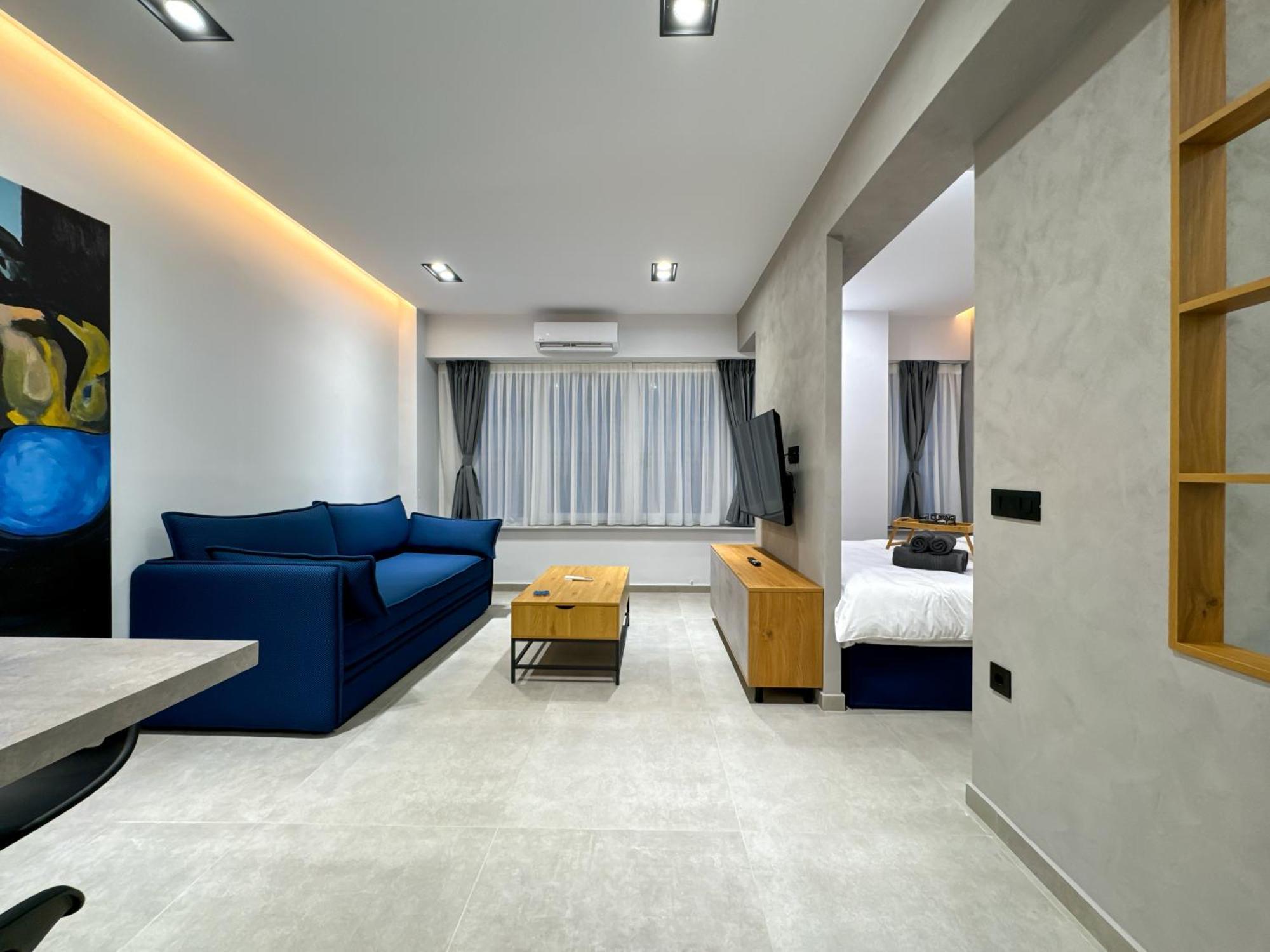 Bluekaravan Suite Tesalonika Bagian luar foto